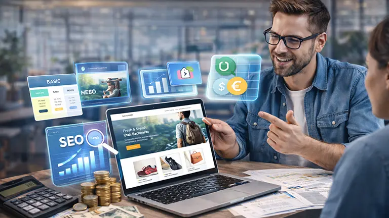 Website erstellen lassen Kosten – Kostenplanung für professionelle Webprojekte am Arbeitsplatz